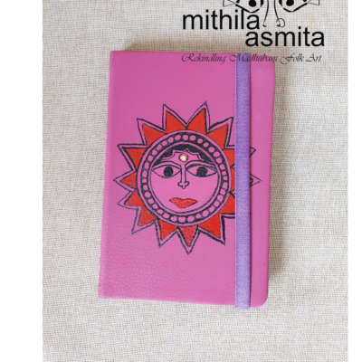 Sun Hand Painted Notepad